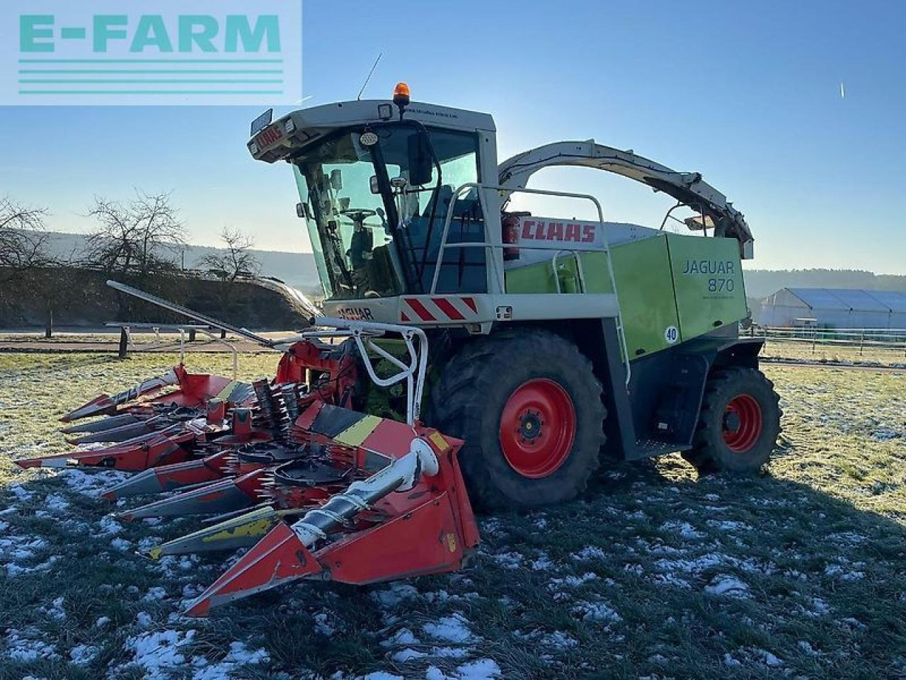 CLAAS jaguar 870 speedstar + kemper 360 plus + pick-up top! - Kombajn za stočnu hranu: slika 5 CLAAS jaguar 870 speedstar + kemper 360 plus + pick-up top! - Kombajn za stočnu hranu: slika 5