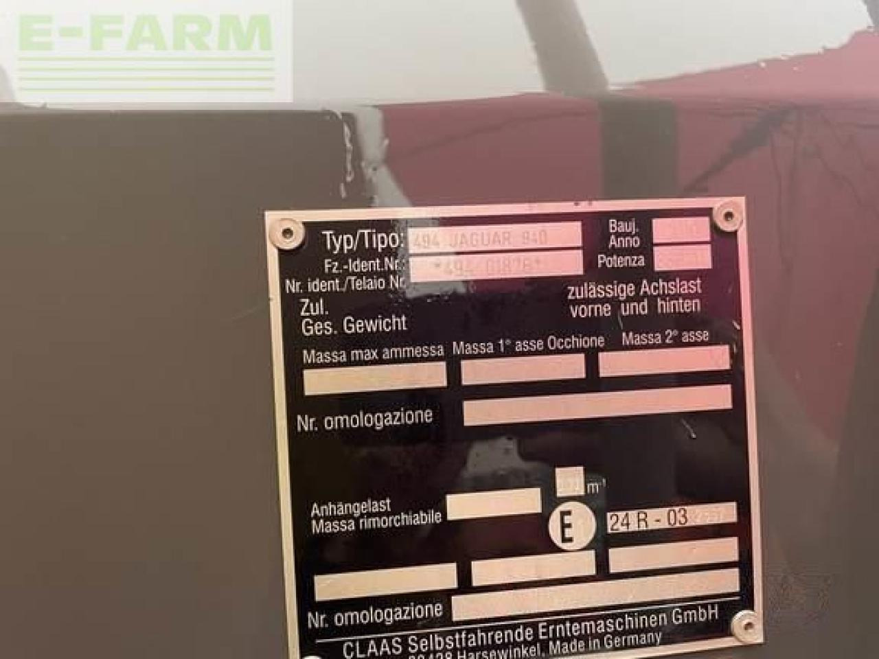 CLAAS jaguar 940 - Kombajn za stočnu hranu: slika 5 CLAAS jaguar 940 - Kombajn za stočnu hranu: slika 5