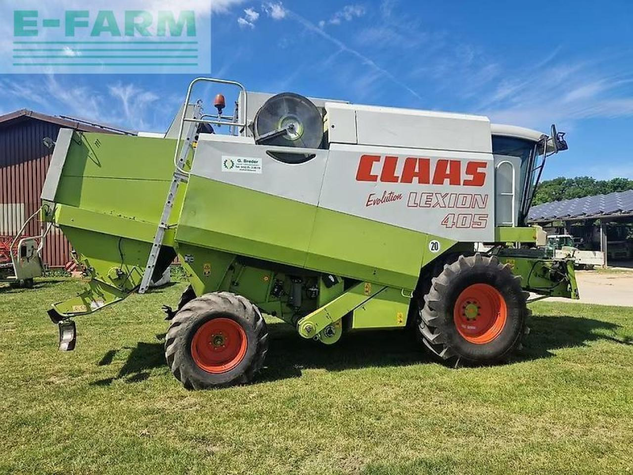 CLAAS lexion 405 - Kombinovani kombajn: slika 2 CLAAS lexion 405 - Kombinovani kombajn: slika 2