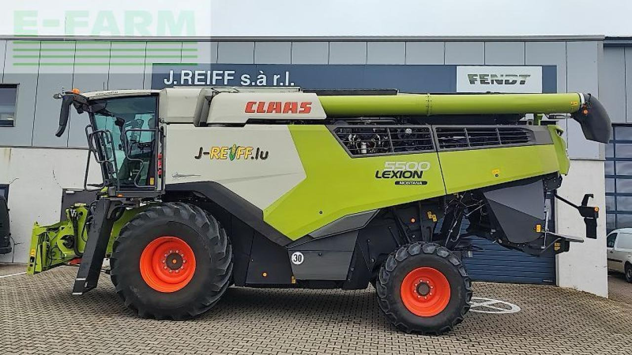 CLAAS lexion 5500 montana top zustand - Kombinovani kombajn: slika 5 CLAAS lexion 5500 montana top zustand - Kombinovani kombajn: slika 5