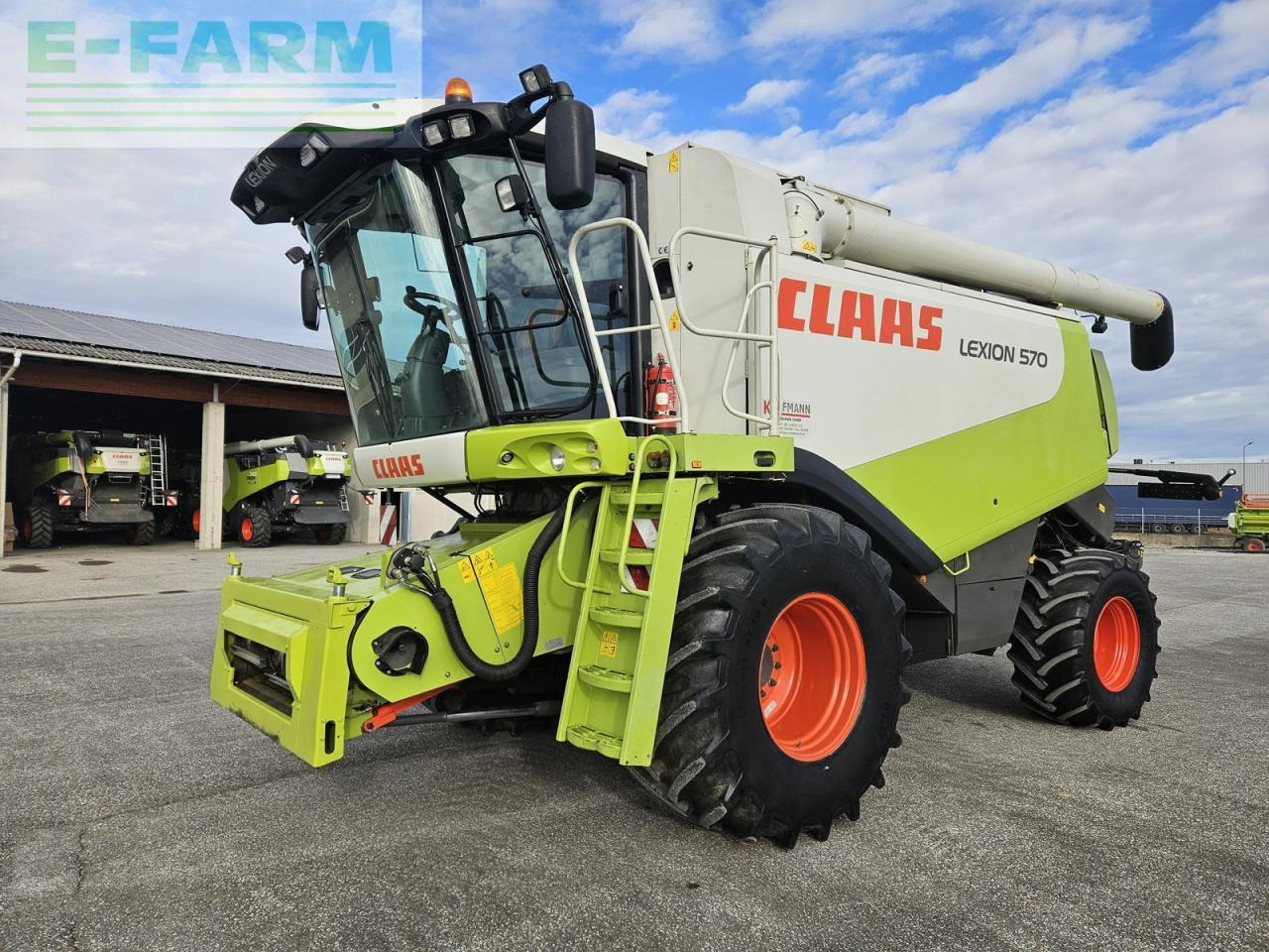 CLAAS lexion 570 - Kombinovani kombajn: slika 1 CLAAS lexion 570 - Kombinovani kombajn: slika 1
