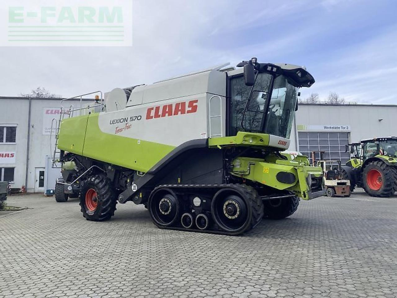 CLAAS lexion 570 tt mit v900+tw - Kombinovani kombajn: slika 1 CLAAS lexion 570 tt mit v900+tw - Kombinovani kombajn: slika 1