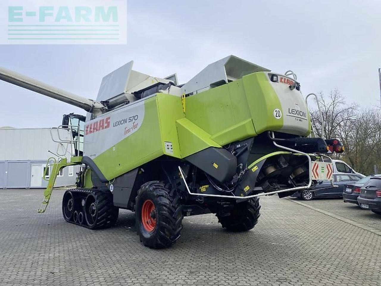 CLAAS lexion 570 tt mit v900+tw - Kombinovani kombajn: slika 3 CLAAS lexion 570 tt mit v900+tw - Kombinovani kombajn: slika 3