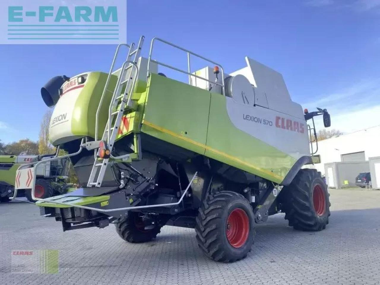 CLAAS lexion 570 + v750 + tw - Kombinovani kombajn: slika 5 CLAAS lexion 570 + v750 + tw - Kombinovani kombajn: slika 5