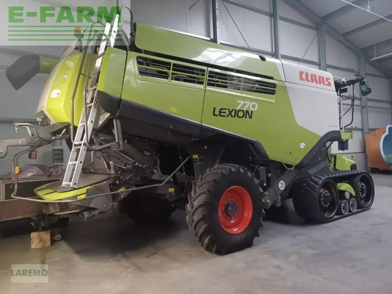 CLAAS lexion 770 tt terratrac + v1050 - Kombinovani kombajn: slika 2 CLAAS lexion 770 tt terratrac + v1050 - Kombinovani kombajn: slika 2