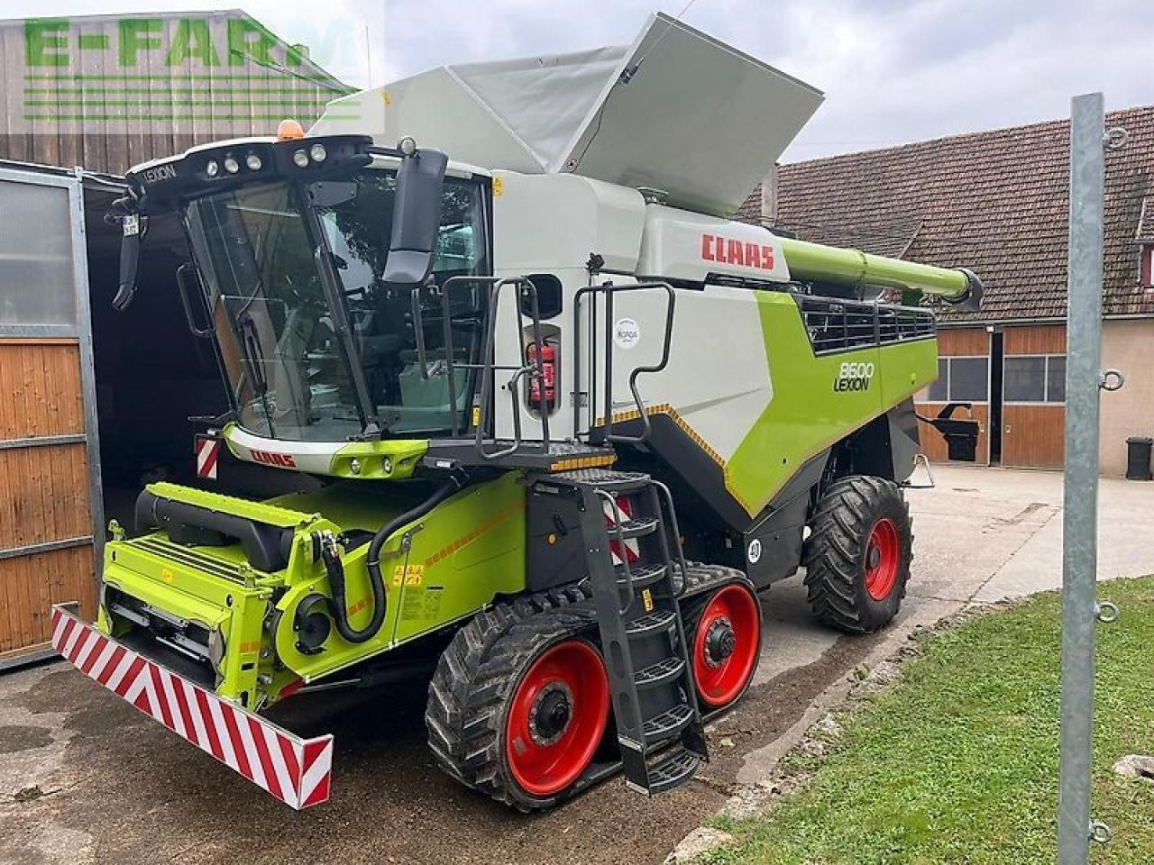 CLAAS lexion 8600 terra trac - Kombinovani kombajn: slika 1 CLAAS lexion 8600 terra trac - Kombinovani kombajn: slika 1