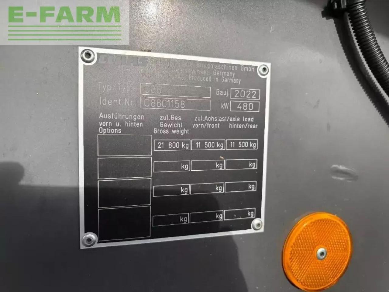 Kombinovani kombajn CLAAS lexion 8800 4wd: slika 12 Kombinovani kombajn CLAAS lexion 8800 4wd: slika 12