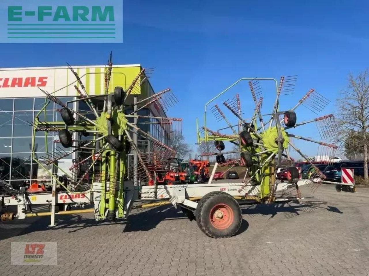 CLAAS liner 3600 - Prevrtač/ Grabuljač: slika 2 CLAAS liner 3600 - Prevrtač/ Grabuljač: slika 2