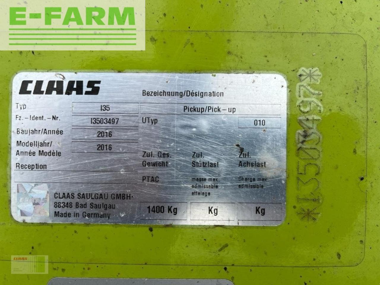 CLAAS pick up 300 - Dodatak za stočnu hranu: slika 2 CLAAS pick up 300 - Dodatak za stočnu hranu: slika 2