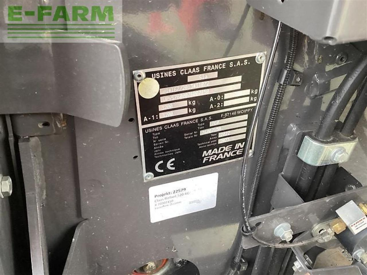Balirka za kockaste bale CLAAS presse rollant 520 rc: slika 30
