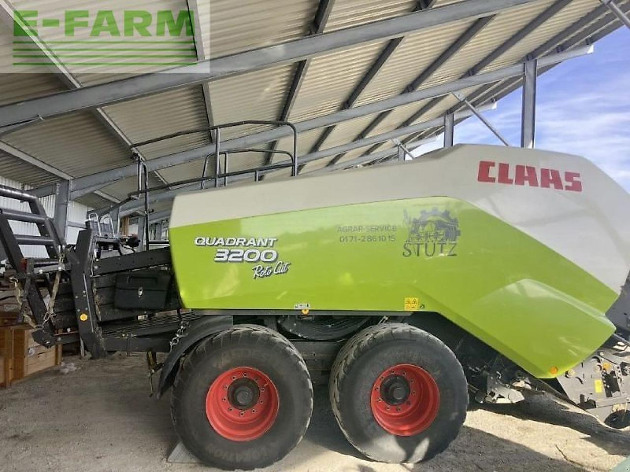 CLAAS quadrant 3200 rc - Balirka za kockaste bale: slika 2 CLAAS quadrant 3200 rc - Balirka za kockaste bale: slika 2