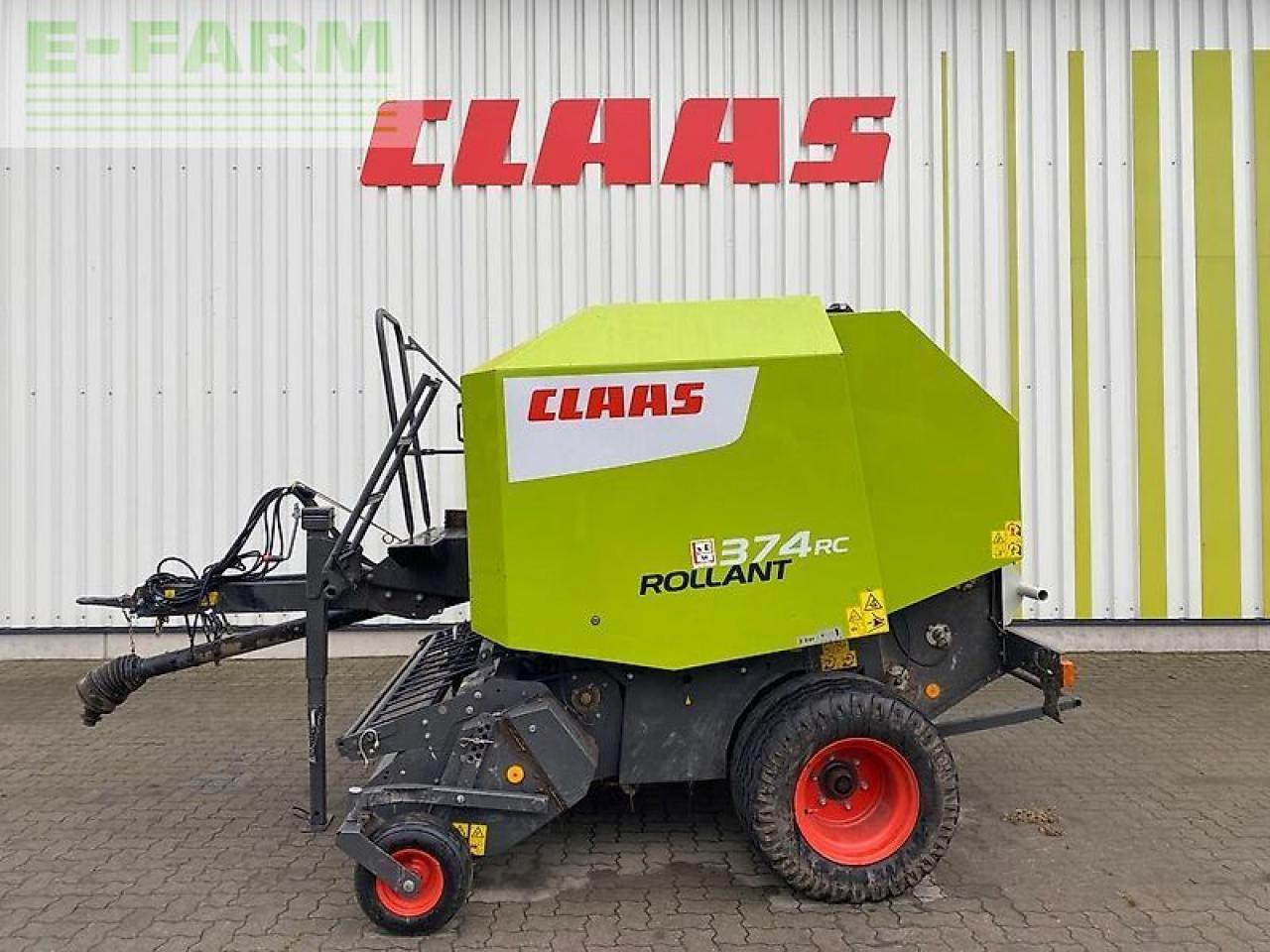 CLAAS rollant 374 rc pro - Balirka za kockaste bale: slika 1 CLAAS rollant 374 rc pro - Balirka za kockaste bale: slika 1