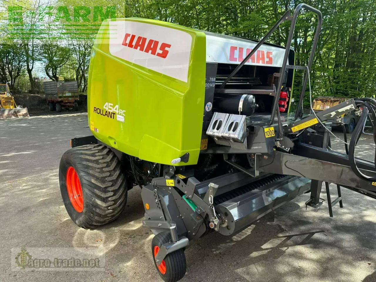 CLAAS rollant 454 rc - Balirka za kockaste bale: slika 1 CLAAS rollant 454 rc - Balirka za kockaste bale: slika 1