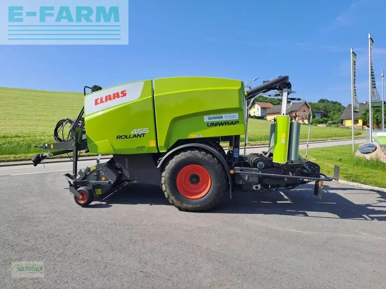 CLAAS rollant 455 rc uniwrap - wickelkombination - Balirka za kockaste bale: slika 2 CLAAS rollant 455 rc uniwrap - wickelkombination - Balirka za kockaste bale: slika 2