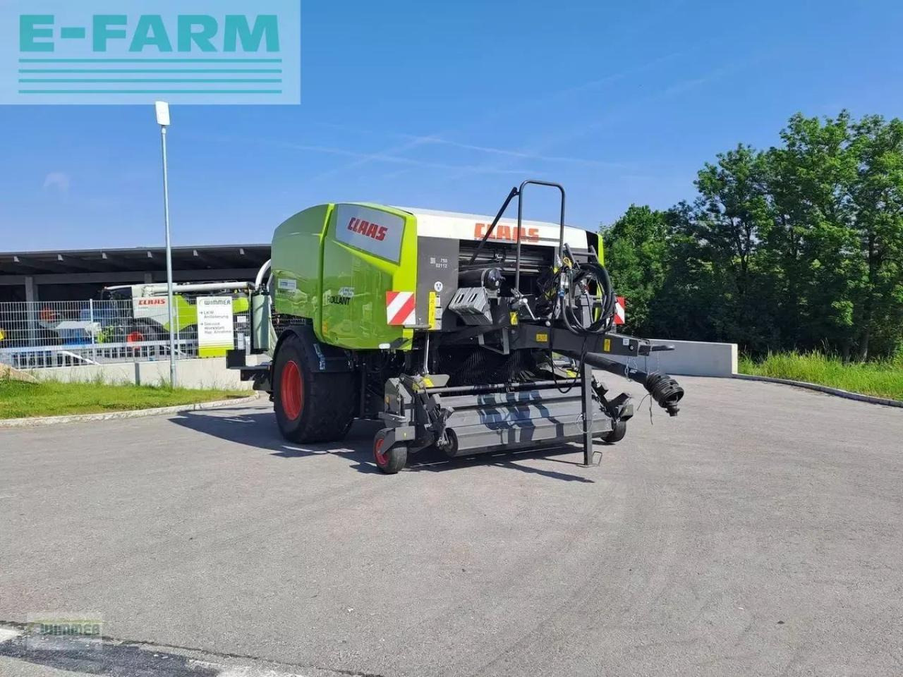 CLAAS rollant 455 rc uniwrap - wickelkombination - Balirka za kockaste bale: slika 5 CLAAS rollant 455 rc uniwrap - wickelkombination - Balirka za kockaste bale: slika 5