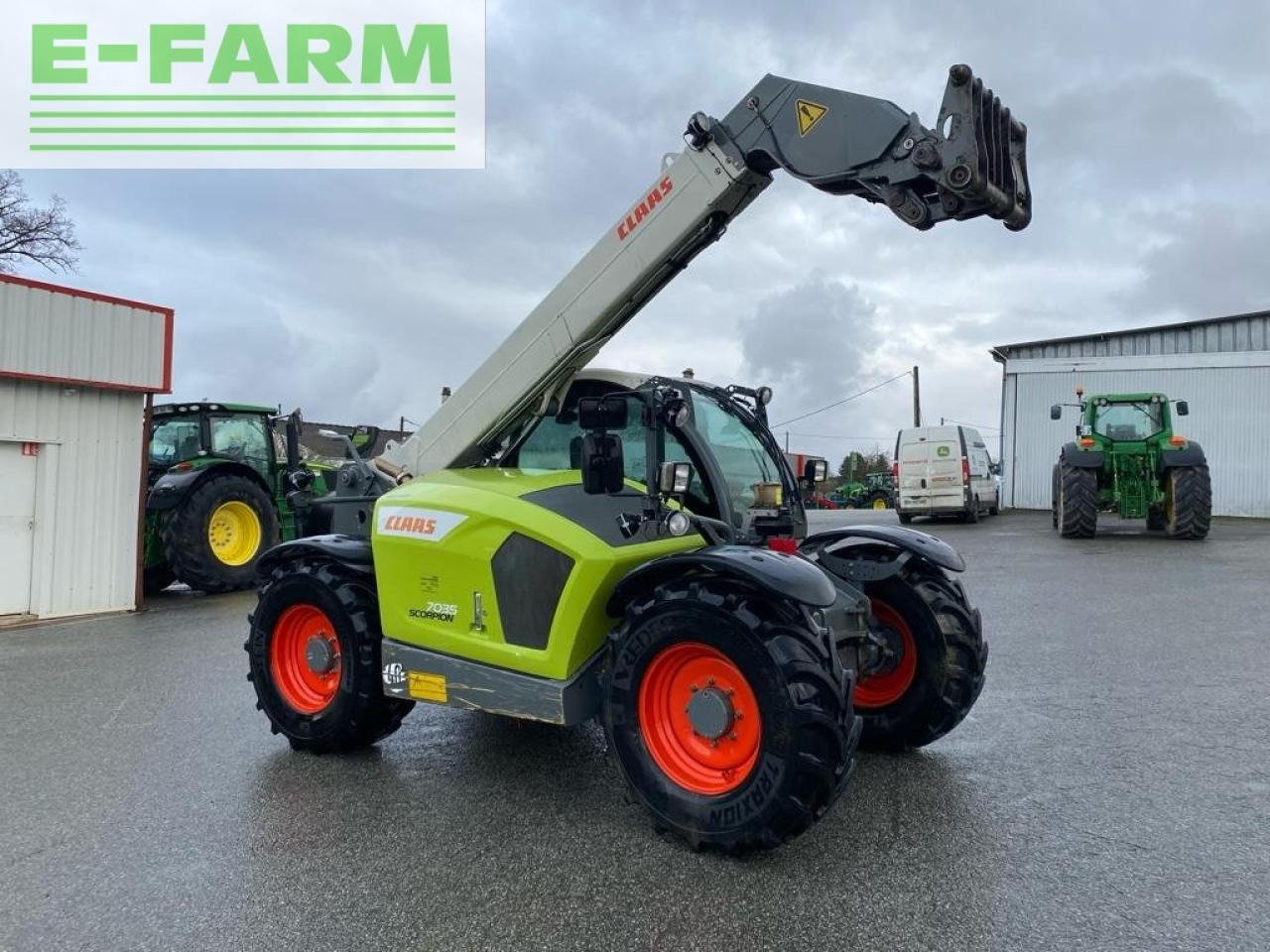CLAAS scorpion 7035 - Teleskopski upravljač: slika 1 CLAAS scorpion 7035 - Teleskopski upravljač: slika 1