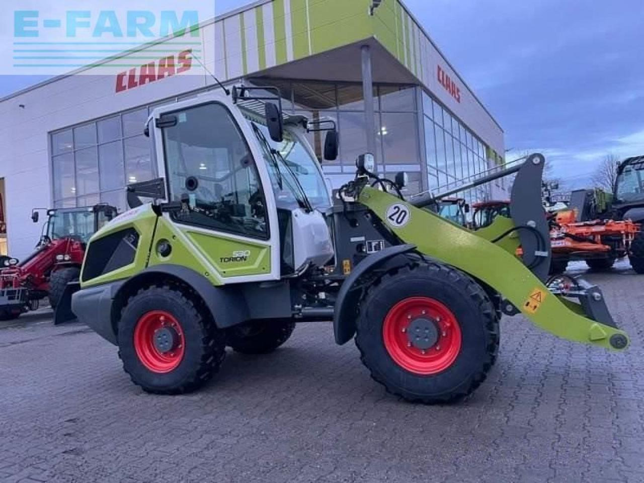 CLAAS torion 530 claas radlader - Mini bager: slika 1 CLAAS torion 530 claas radlader - Mini bager: slika 1