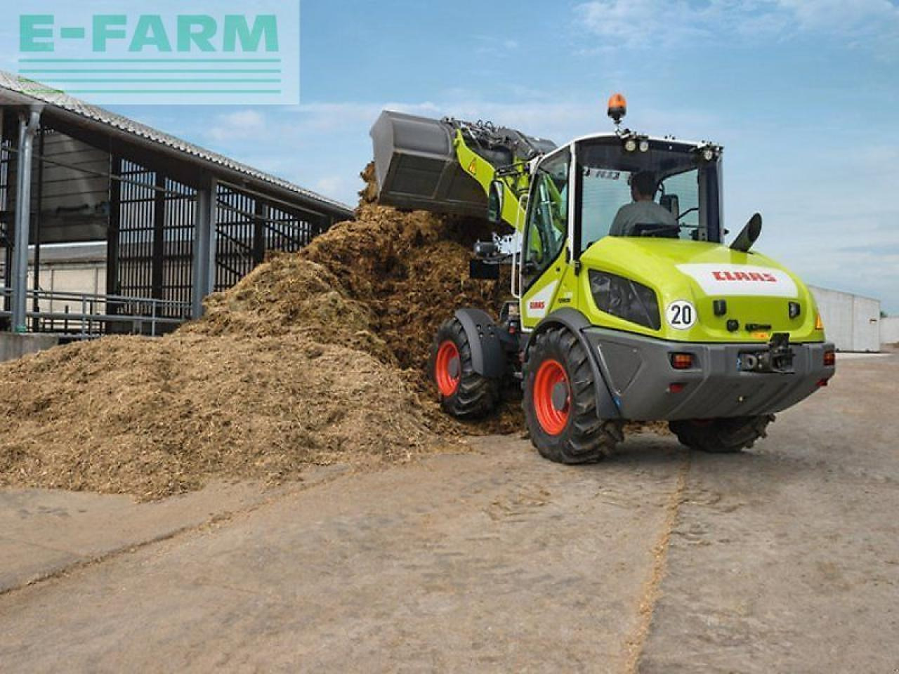 CLAAS torion 535 - Mini bager: slika 2 CLAAS torion 535 - Mini bager: slika 2