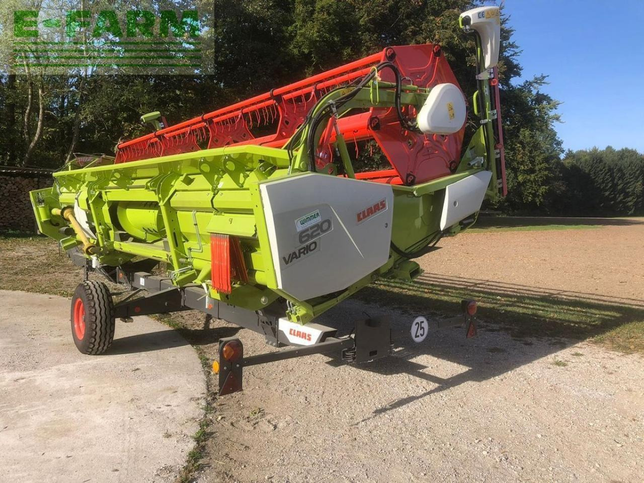 CLAAS v 620 mit wagen - Prednji deo kombajna: slika 4 CLAAS v 620 mit wagen - Prednji deo kombajna: slika 4