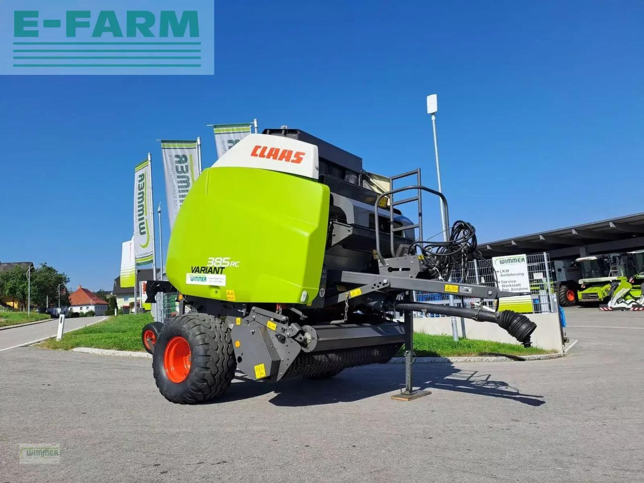 CLAAS variant 385 rc - Balirka za kockaste bale: slika 1 CLAAS variant 385 rc - Balirka za kockaste bale: slika 1