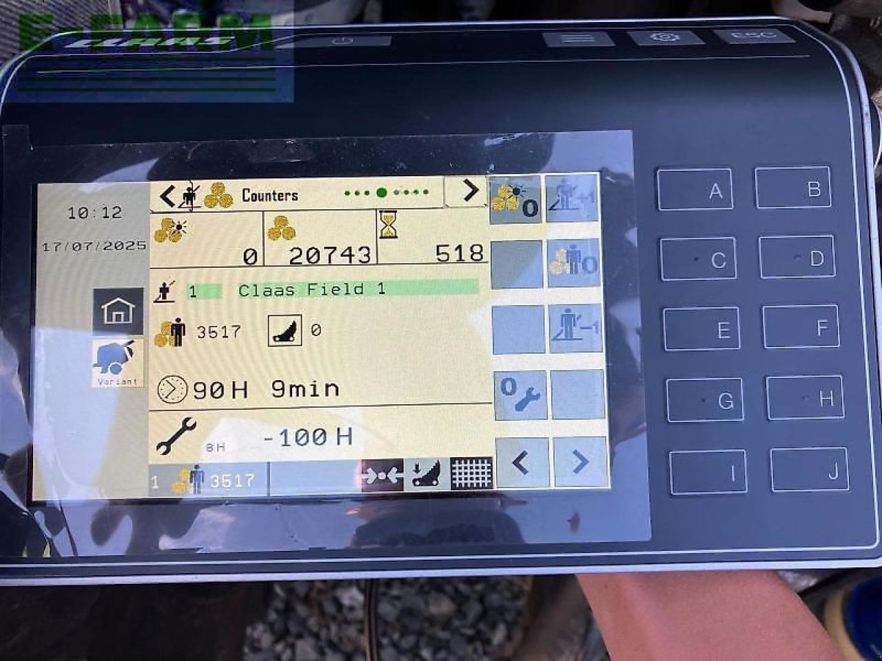 Balirka za kockaste bale CLAAS variant 480 rc pro: slika 15