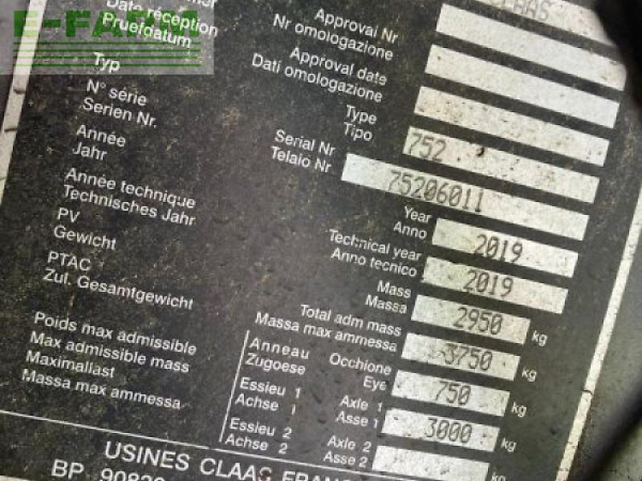 Balirka za kockaste bale CLAAS variant 480 rc pro: slika 17