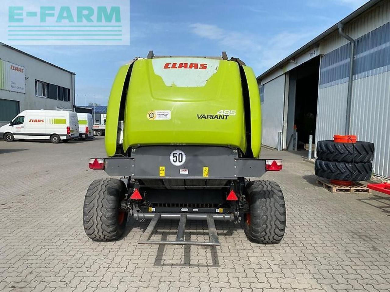 CLAAS variant 485 rc - Balirka za kockaste bale: slika 3 CLAAS variant 485 rc - Balirka za kockaste bale: slika 3