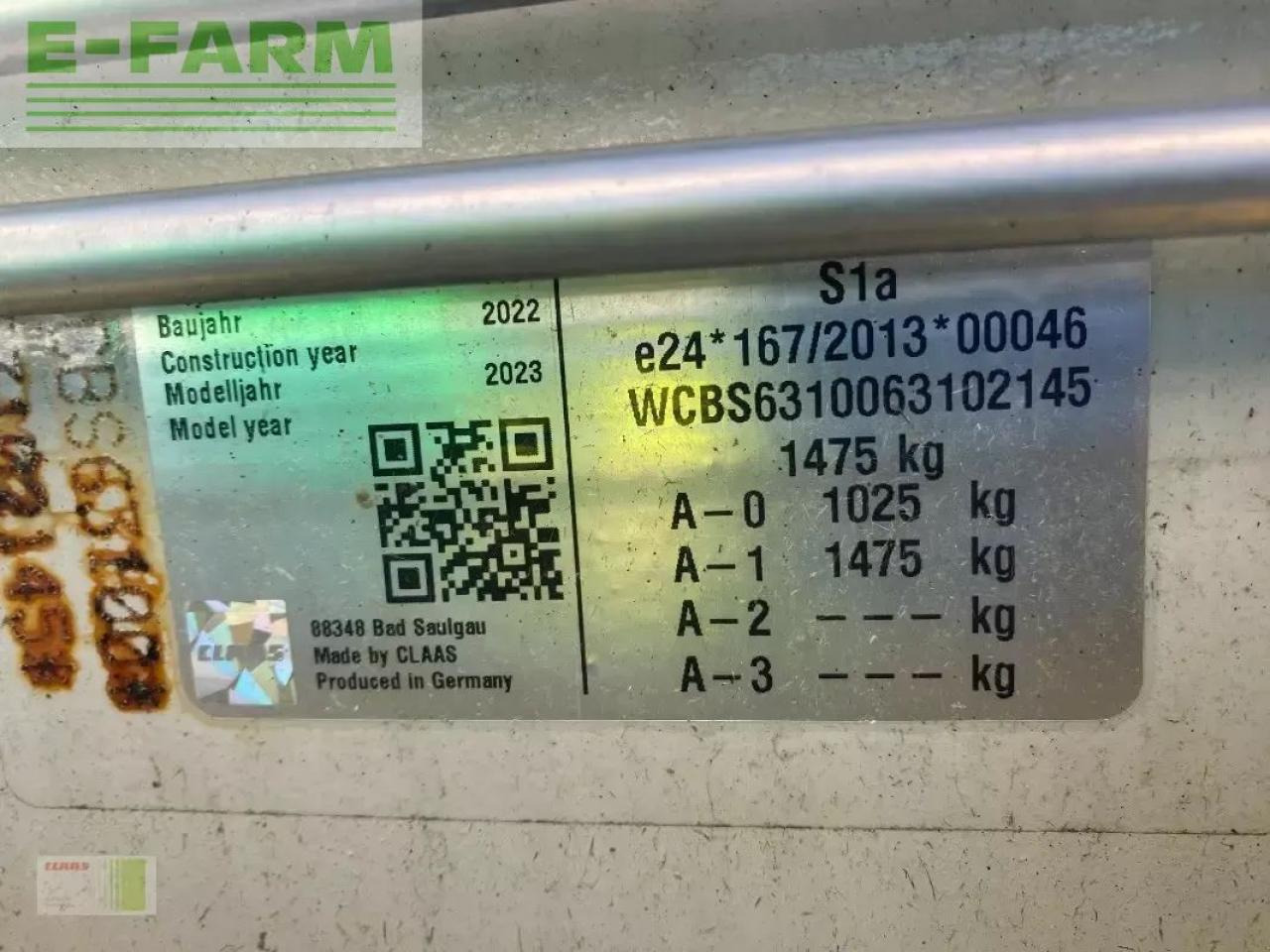 CLAAS volto 1300 t - Prevrtač/ Grabuljač: slika 2 CLAAS volto 1300 t - Prevrtač/ Grabuljač: slika 2