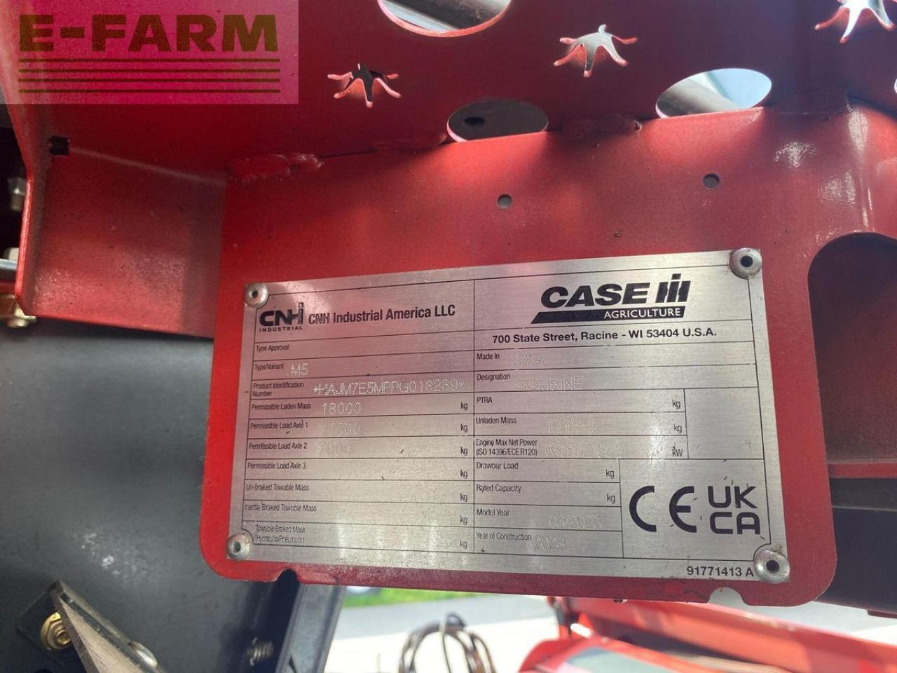 Case-IH axial flow 7150 - Kombinovani kombajn: slika 5 Case-IH axial flow 7150 - Kombinovani kombajn: slika 5