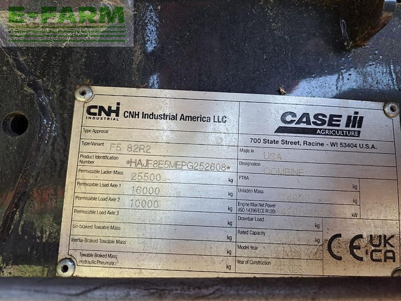 Case-IH case axial flow 8250 st5 p - Kombinovani kombajn: slika 4 Case-IH case axial flow 8250 st5 p - Kombinovani kombajn: slika 4