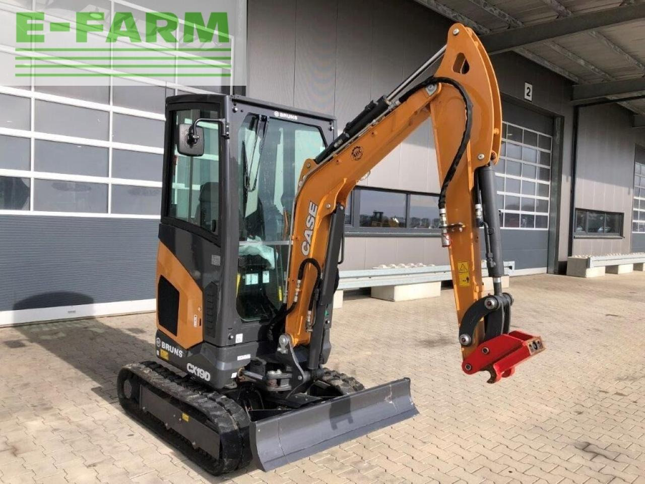 Case-IH cx 19d - stage-v - Mini bager: slika 1 Case-IH cx 19d - stage-v - Mini bager: slika 1