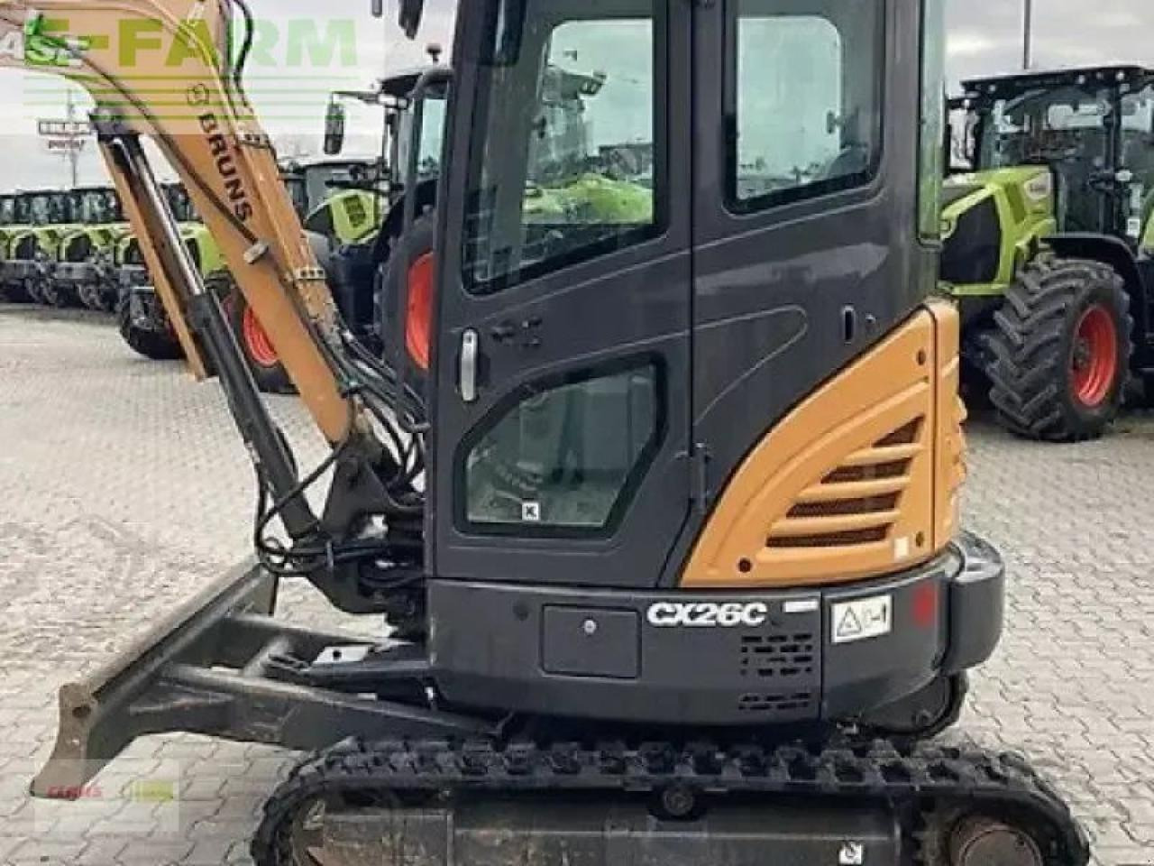 Case-IH cx 26c - Mini bager: slika 2 Case-IH cx 26c - Mini bager: slika 2