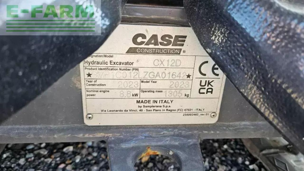 Case-IH cx12d - Mini bager: slika 4 Case-IH cx12d - Mini bager: slika 4