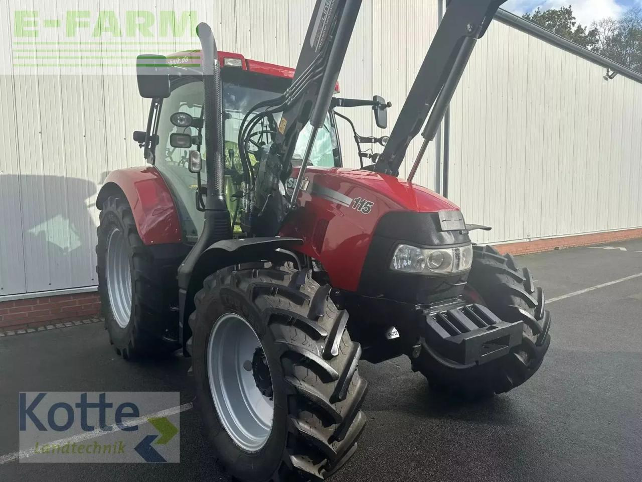 Case-IH maxxum 115 x-line X-LINE - Traktor: slika 1 Case-IH maxxum 115 x-line X-LINE - Traktor: slika 1
