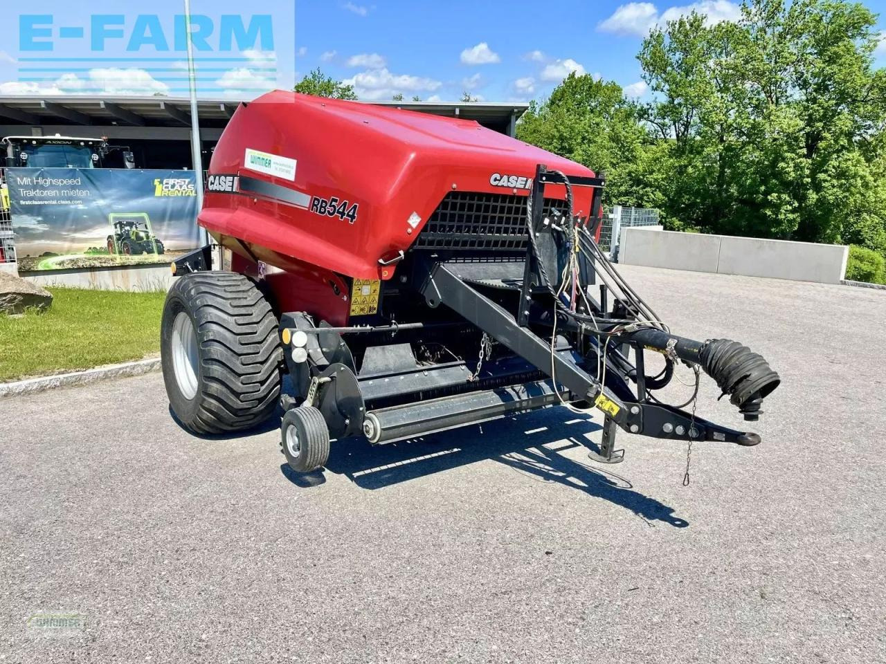 Case-IH rb 544 -gebrauchte rundballenpresse/ballenpresse - Balirka za kockaste bale: slika 3 Case-IH rb 544 -gebrauchte rundballenpresse/ballenpresse - Balirka za kockaste bale: slika 3
