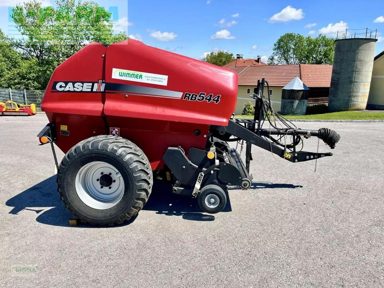 Case-IH rb 544 -gebrauchte rundballenpresse/ballenpresse - Balirka za kockaste bale: slika 4 Case-IH rb 544 -gebrauchte rundballenpresse/ballenpresse - Balirka za kockaste bale: slika 4