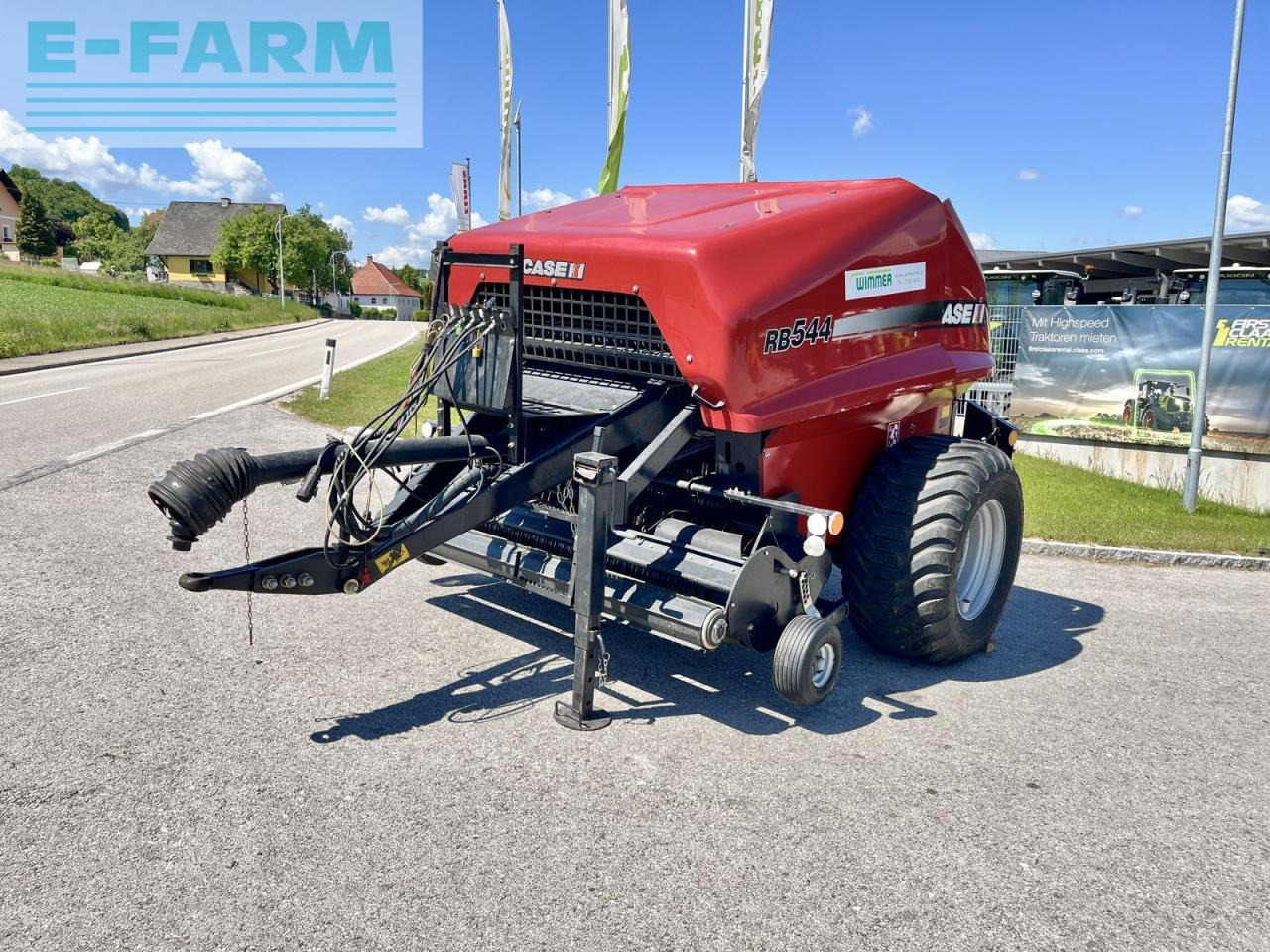 Case-IH rb 544 -gebrauchte rundballenpresse/ballenpresse - Balirka za kockaste bale: slika 1 Case-IH rb 544 -gebrauchte rundballenpresse/ballenpresse - Balirka za kockaste bale: slika 1