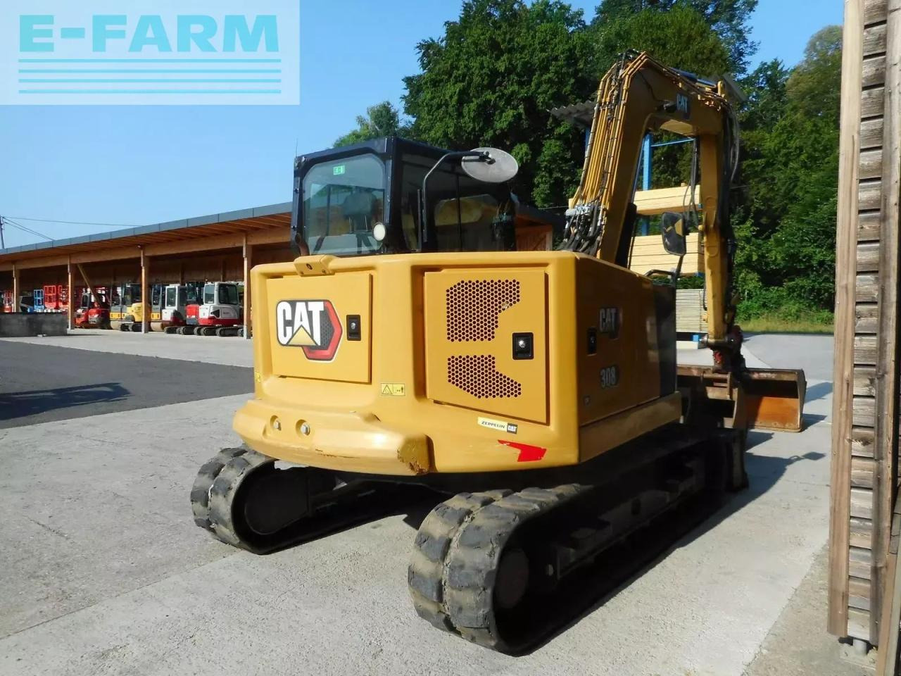 Caterpillar 308cr ( 9t ) powertilt + hydr. sw - Mini bager: slika 4 Caterpillar 308cr ( 9t ) powertilt + hydr. sw - Mini bager: slika 4