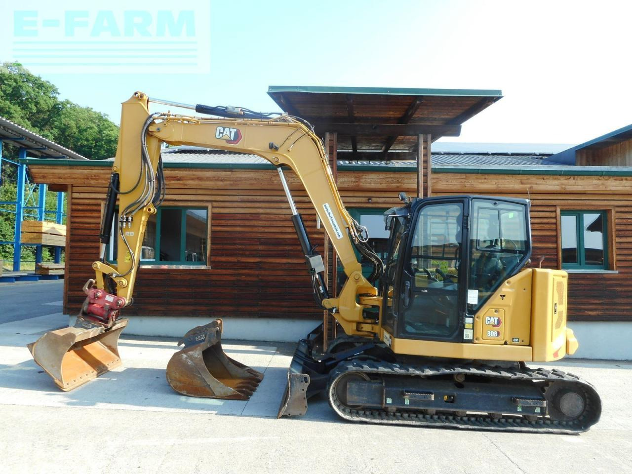 Caterpillar 308cr ( 9t ) powertilt + hydr. sw - Bager guseničar: slika 1 Caterpillar 308cr ( 9t ) powertilt + hydr. sw - Bager guseničar: slika 1