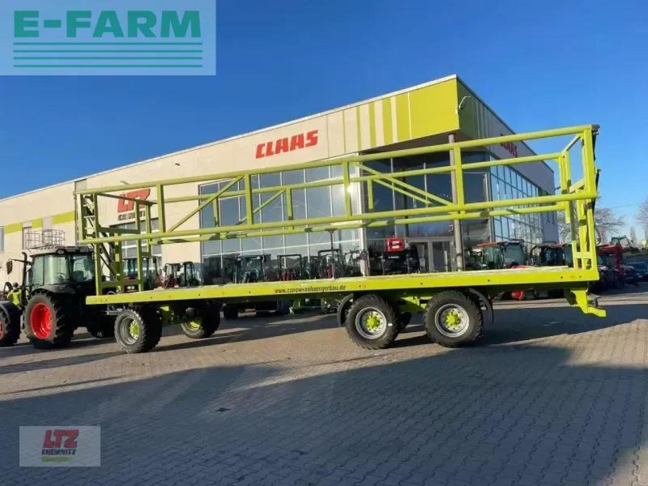 Conow btw v09 ballentransportwagen - Traktorska prikolica za farmu/ Kiper: slika 2 Conow btw v09 ballentransportwagen - Traktorska prikolica za farmu/ Kiper: slika 2