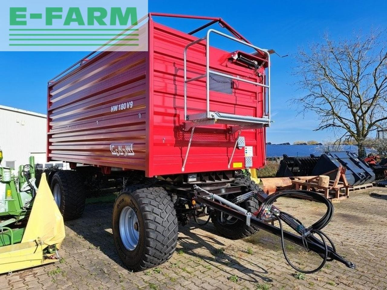 Conow hw 180 v9 - Traktorska prikolica za farmu/ Kiper: slika 1 Conow hw 180 v9 - Traktorska prikolica za farmu/ Kiper: slika 1