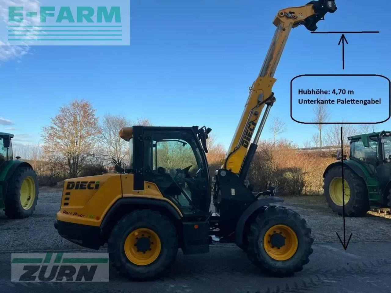 Dieci agri pivot t60 teleskopradlader - Mini bager: slika 3 Dieci agri pivot t60 teleskopradlader - Mini bager: slika 3