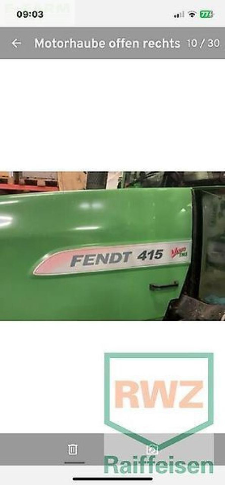 Fendt 415 - Traktor: slika 2 Fendt 415 - Traktor: slika 2