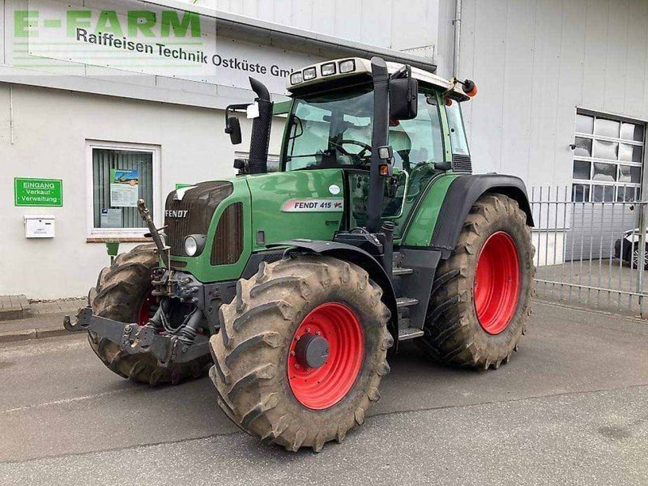 Fendt 415 vario - Traktor: slika 1 Fendt 415 vario - Traktor: slika 1