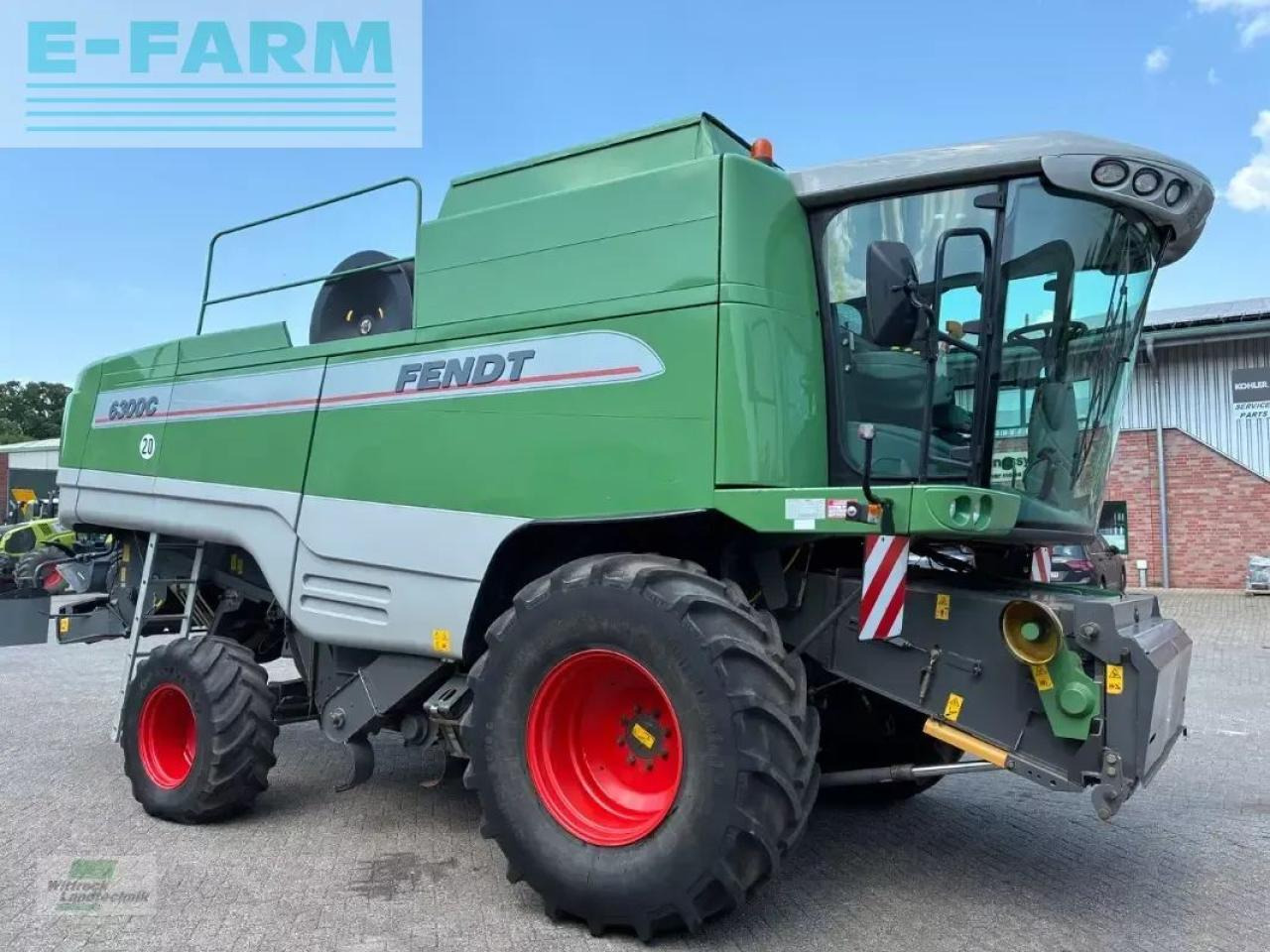 Fendt 6300 c - Kombinovani kombajn: slika 1 Fendt 6300 c - Kombinovani kombajn: slika 1