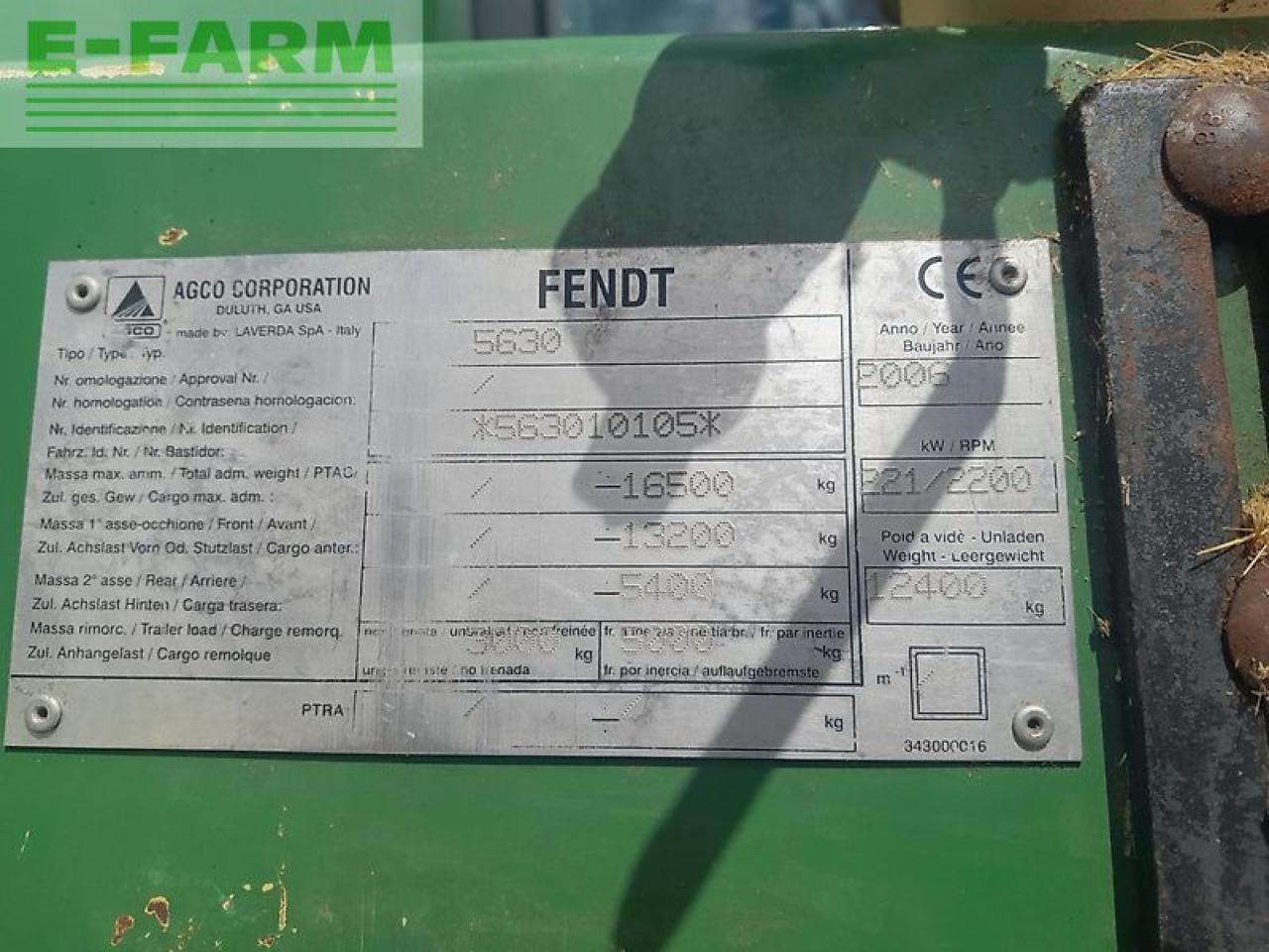 Kombinovani kombajn Fendt 6300c: slika 12