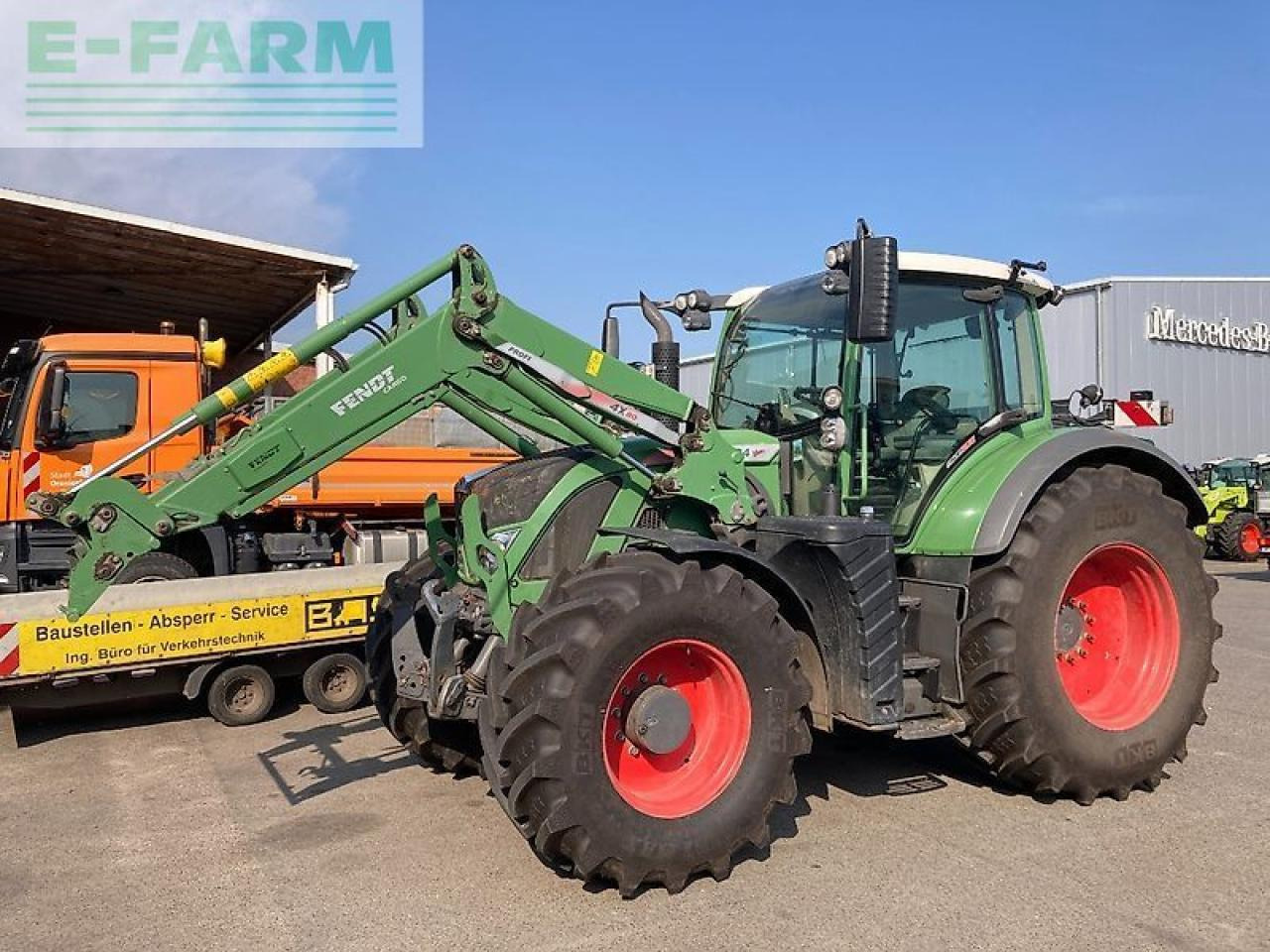 Fendt 724 vario tms profi plus mit frontlader ProfiPlus - Traktor: slika 2 Fendt 724 vario tms profi plus mit frontlader ProfiPlus - Traktor: slika 2