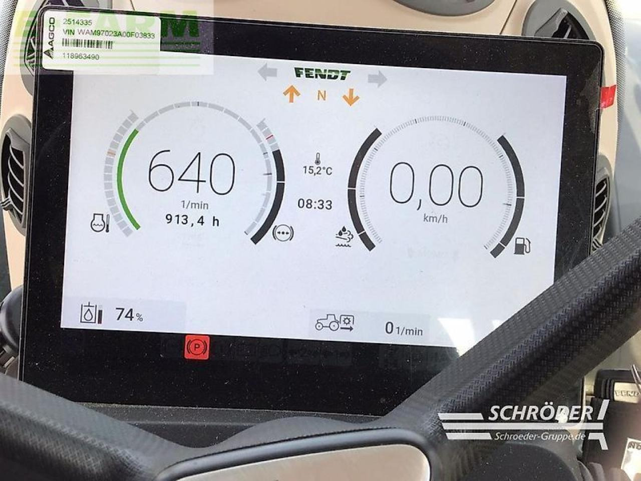 Traktor Fendt 936 vario gen7 profi plus ProfiPlus: slika 12