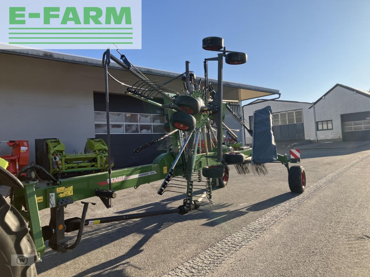 Fendt former 7850 - Prevrtač/ Grabuljač: slika 1 Fendt former 7850 - Prevrtač/ Grabuljač: slika 1