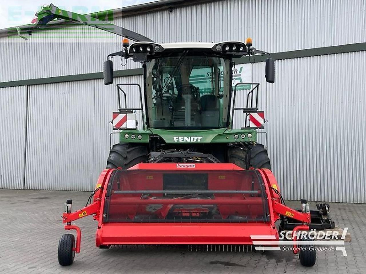 Kombajn za stočnu hranu Fendt katana 85 + kemper 390plus + kemper 3002: slika 6